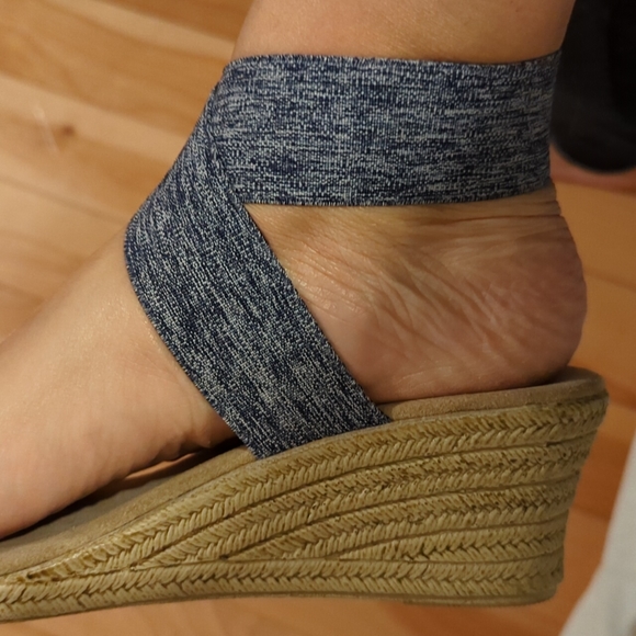 Barcelona Collective sandals, denim, size 39 - Picture 3 of 6